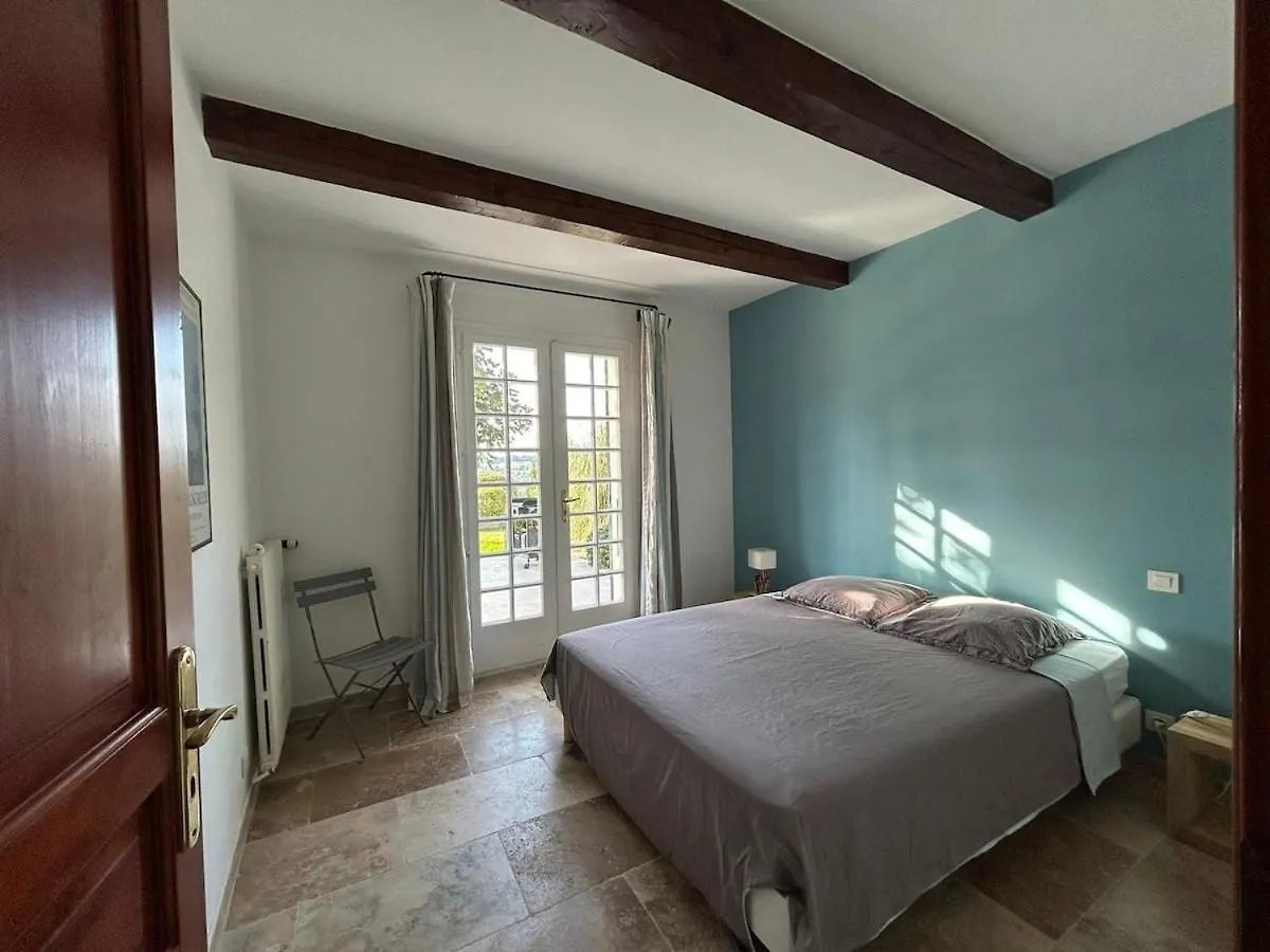 Villa La Ventiliere Pour 12 Personnes Avec Piscine Chauffee, Terrain De Tennis, De Petanque Et Vue Mer Le Beausset